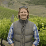 Fritz Westover of Virtual Viticulture Academy in a Green Vineyard