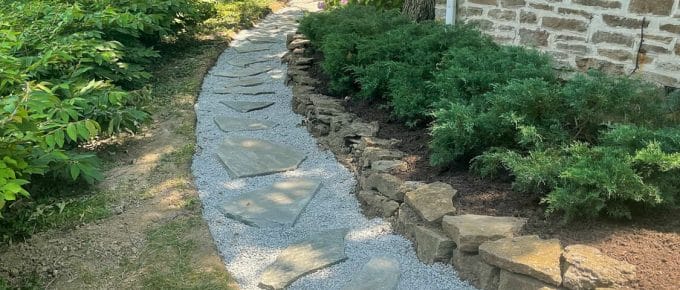 Jackson Home Services landscaping project